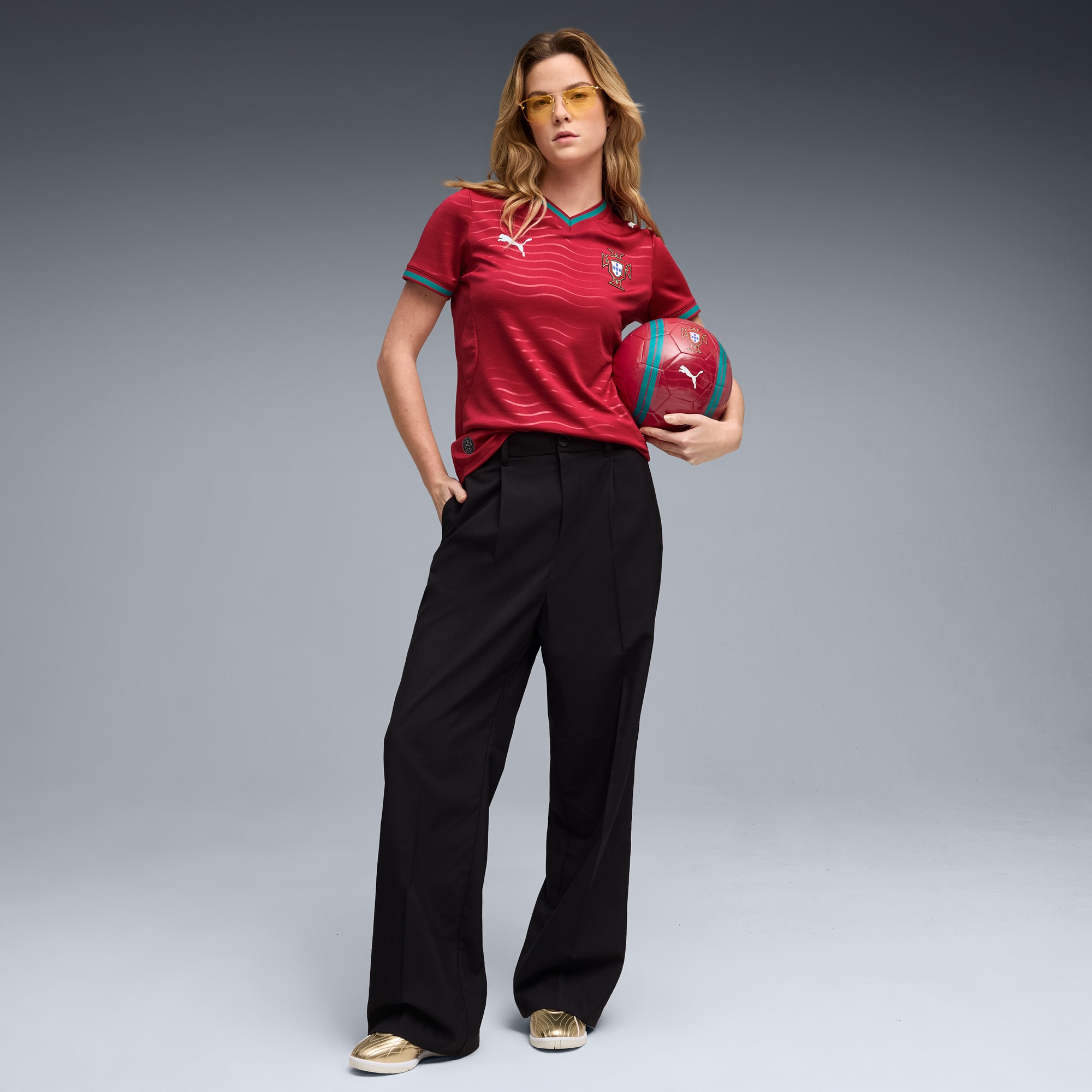 [SJH] Portugal National Team Women's 2026 Home Replica Jersey - Red