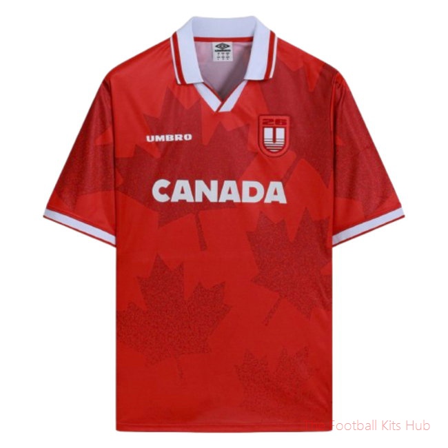 Canada UMBRO World Cup 26 Football Shirt