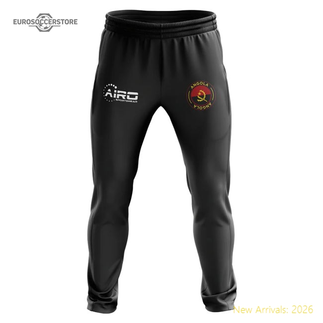 Luxury Angola Concept Football Training Pants (black) - Premium Collection