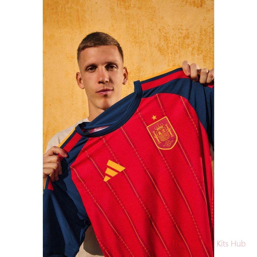 Spain Home Shirt World Cup 2026 (Your Name)