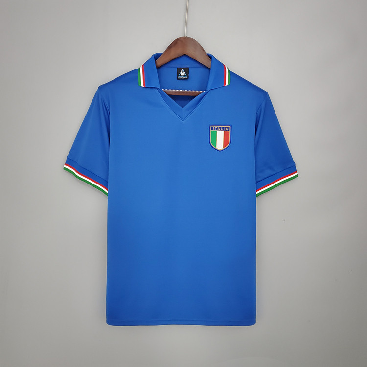 Authentic Performance Driven 1982 Italy Home Retro Shirt
