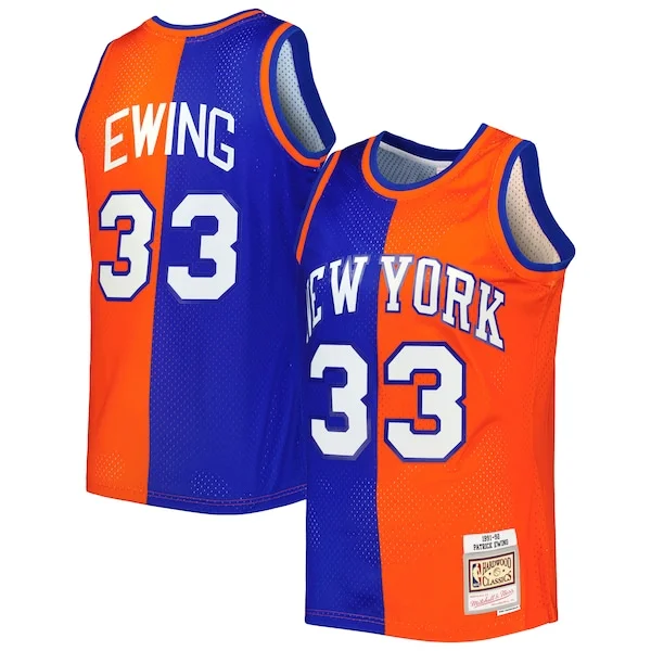 Patrick Ewing NYK Swingman Jersey - classic Basketball - Blue
