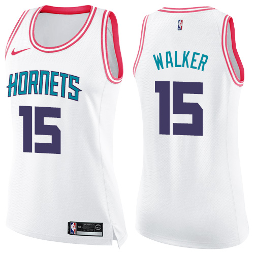 Official CHA #15 Kemba Walker 2024 Icon NBA Swingman Jersey White -