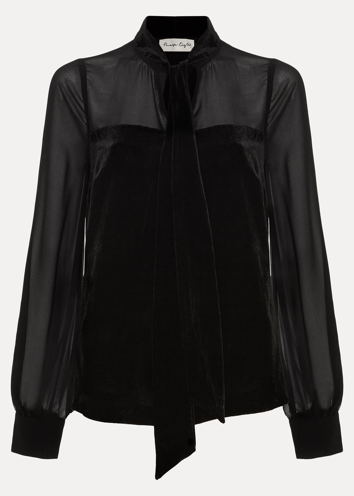 Raye Velvet Blouse