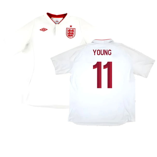 England 2012-13 Home (Very Good) (Young 11)