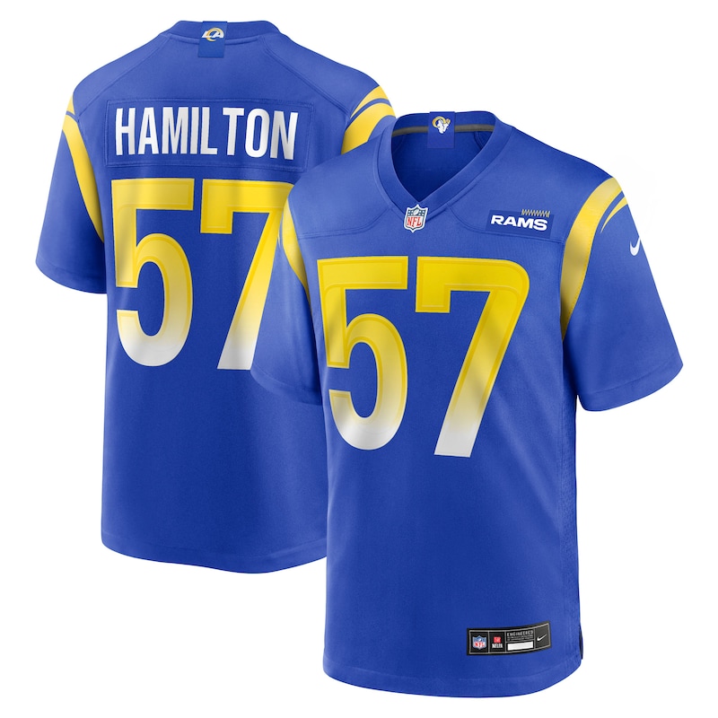 None Ty Hamilton LA Rams Game-Ready Fan Favorite for NFL Fans