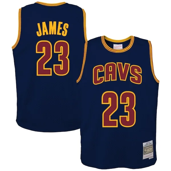 Superior LeBron James CLE Basketball Jersey - Navy - Licensed Product