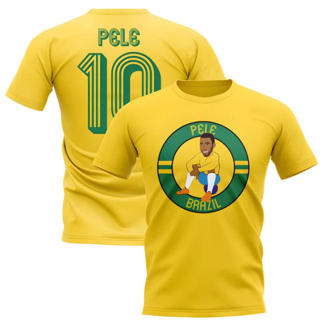 Pele Collector Brazil Jersey