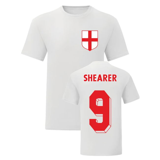 Official Alan Shearer England Replica Lightweight Durable