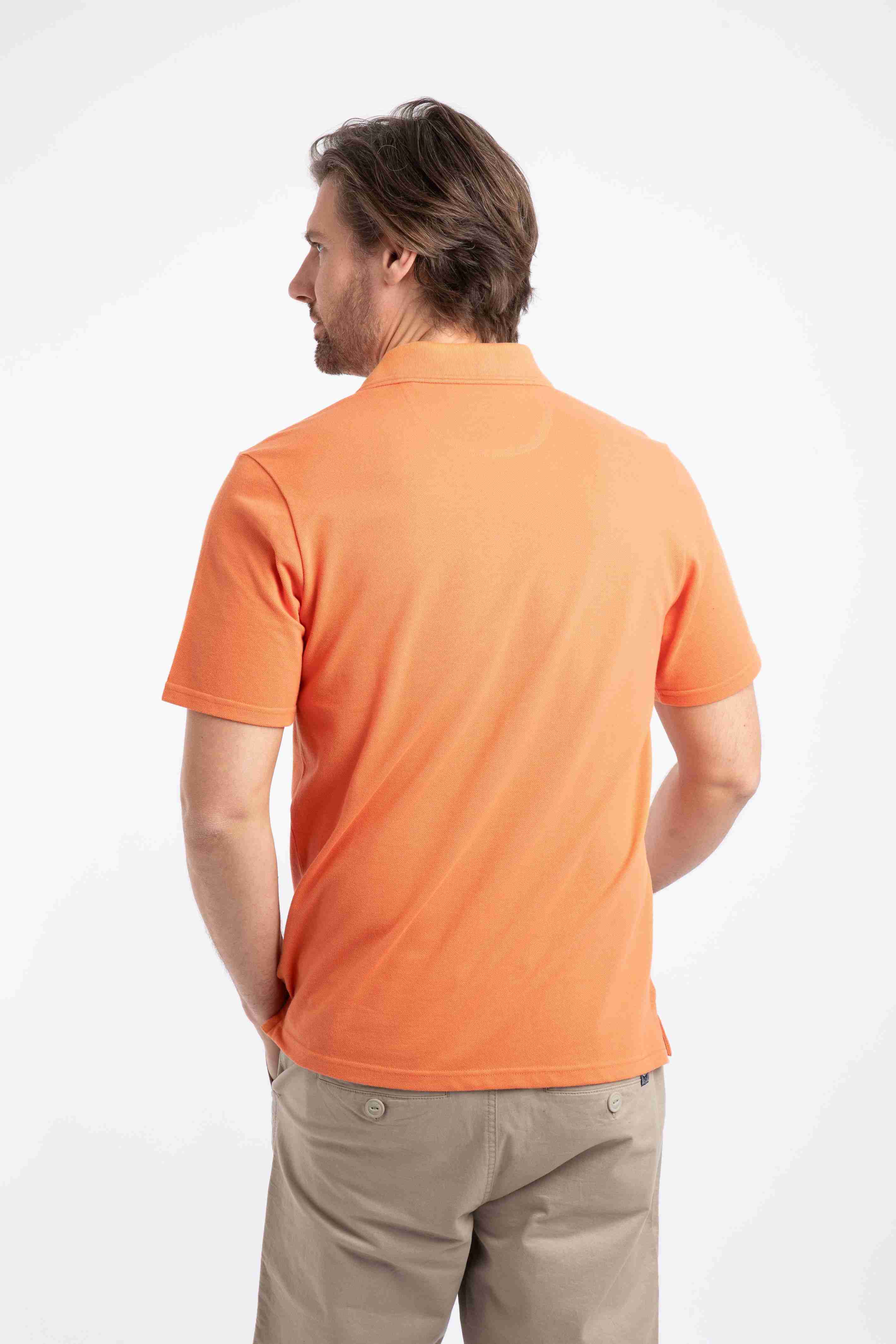 Giles Pique Polo Shirt Mango