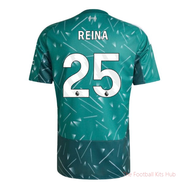 [EFKS] 2026-2027 Liverpool Home Goalkeeper Shirt Noble Green Reina 25