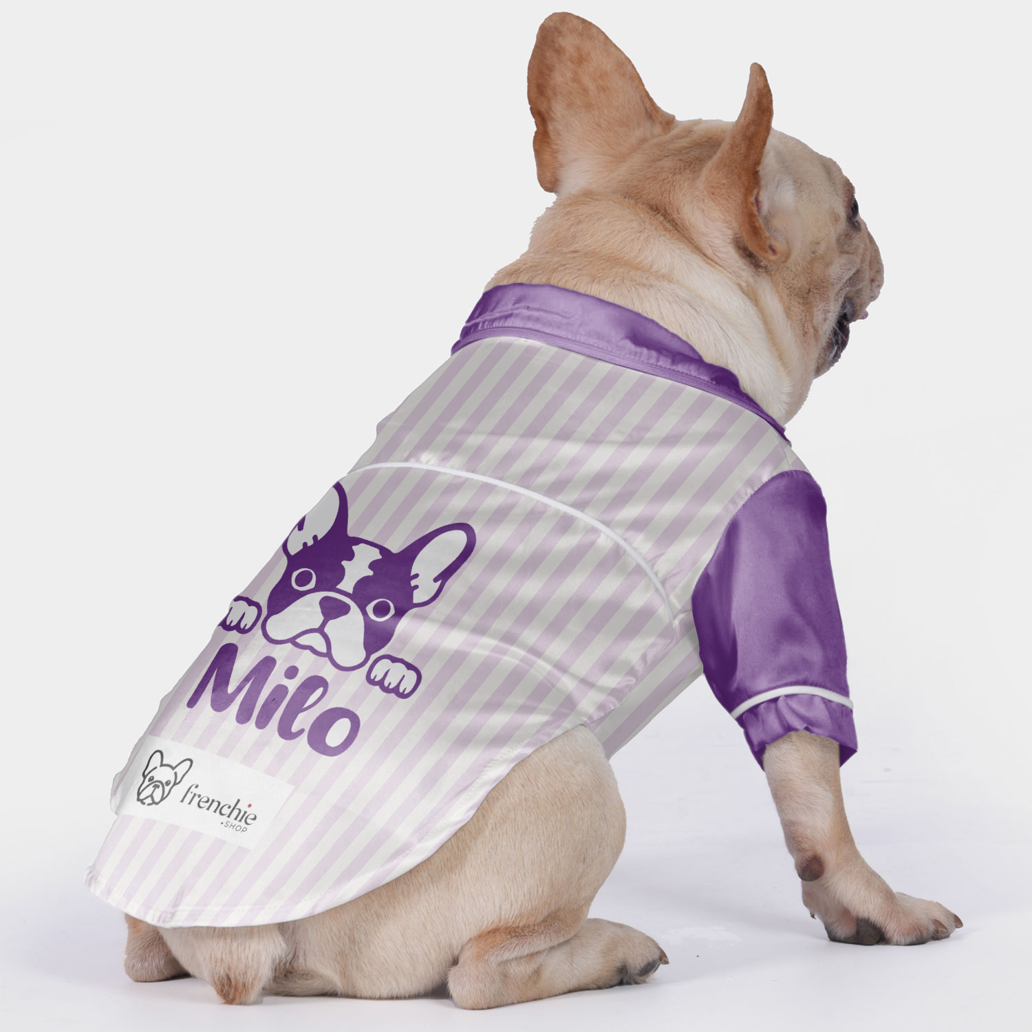 Lifestyle-Driven Customized French Bulldog Pajamas With Your Frenchie...