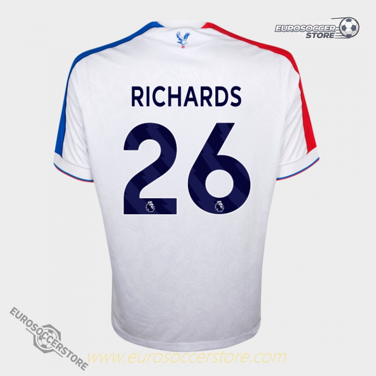 Crystal Palace 25-26 Third Eagle White Jersey RICHARDS 26