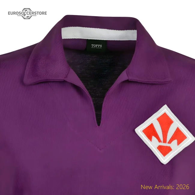 Popular Trending Fiorentina 1940S S/Sleeve Retro Football Shirt