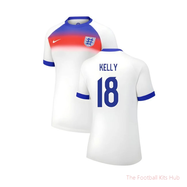 2025 England Womens Team Home Shirt (Ladies) (KELLY 18)