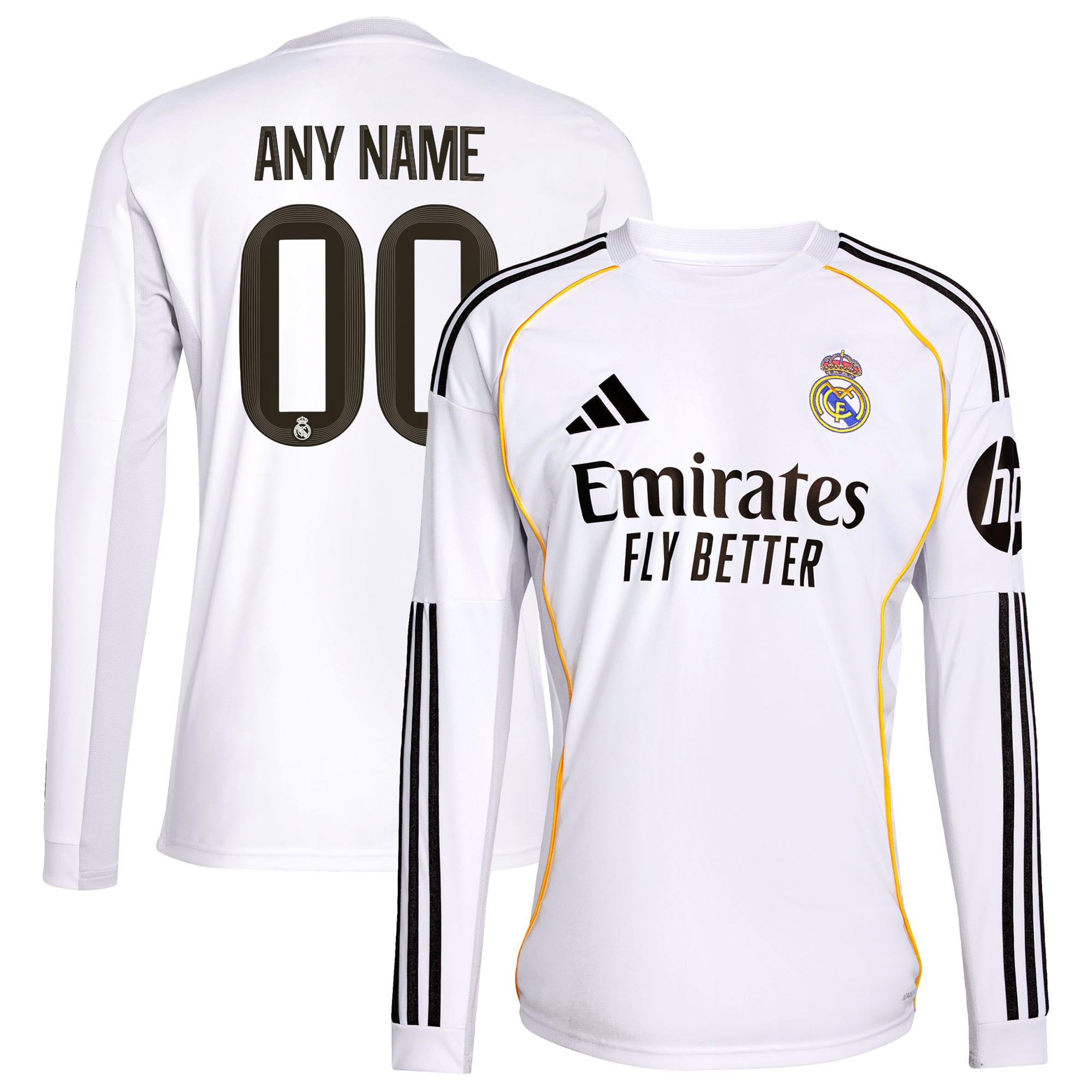 Real Madrid Men's 2025 Premium Quality Replica Jersey - Official