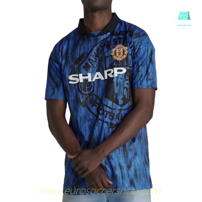 1992-1993 Man Utd Away Retro Shirt (Cantona 7)