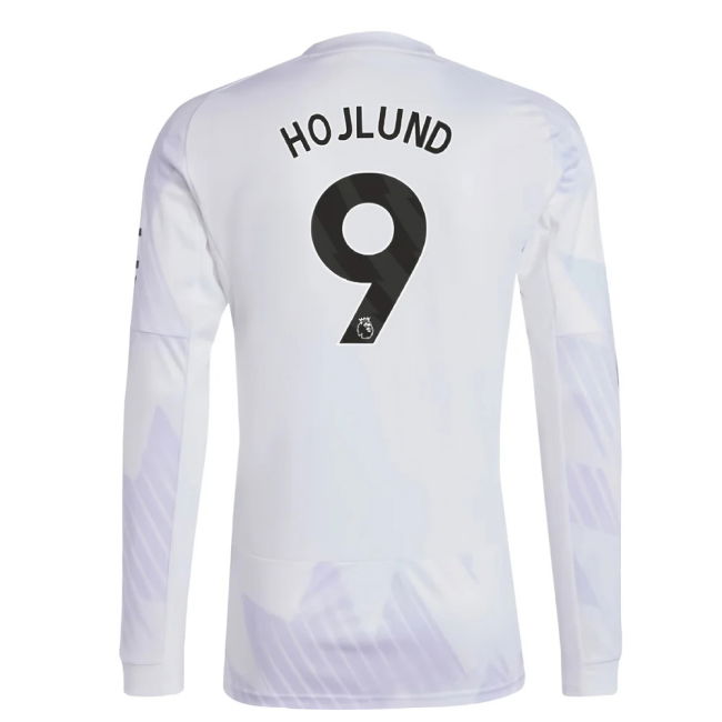 2025-2026 Man Utd Long Sleeve Away Kit (Hojlund 9)