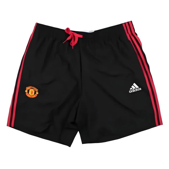 Adult 2023-2024 Man Utd DNA Shorts (Black)