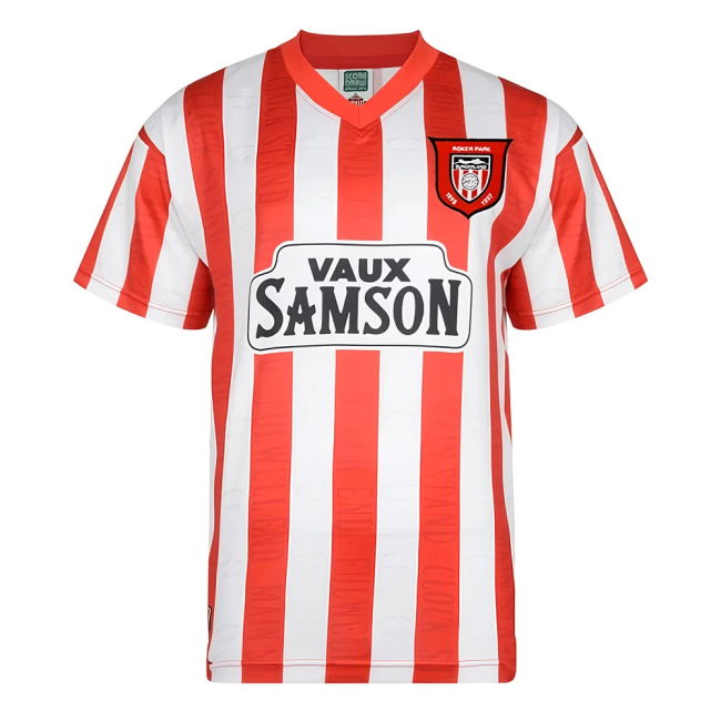 Sunderland 2022-22 Home Football Shirt Featuring Score Draw Sunderl...