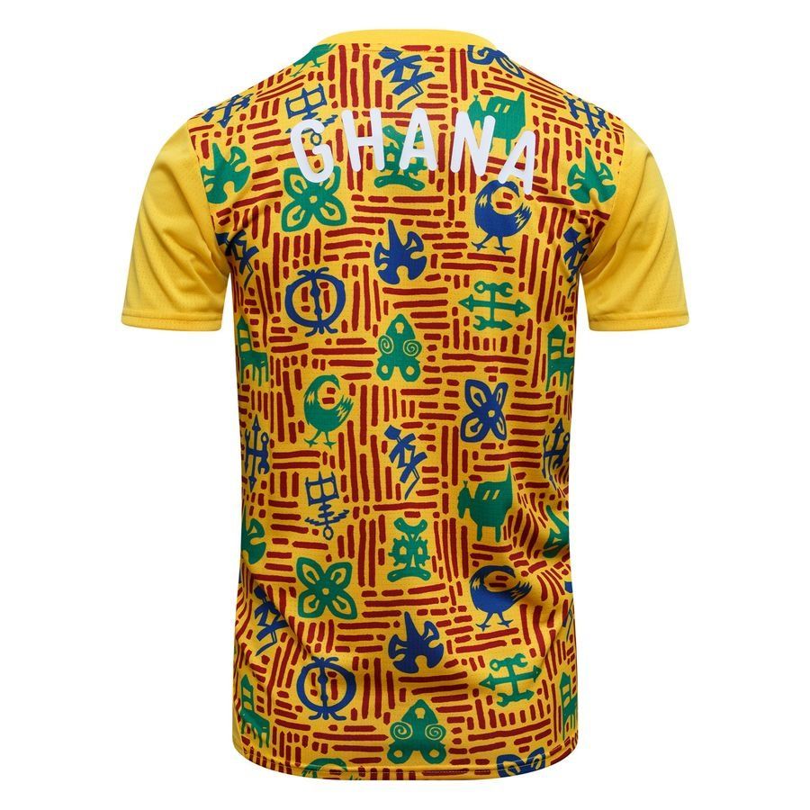 Ghana Training T Shirt Pre Match Africa Cup Of Nations 2025 Yellow Siz