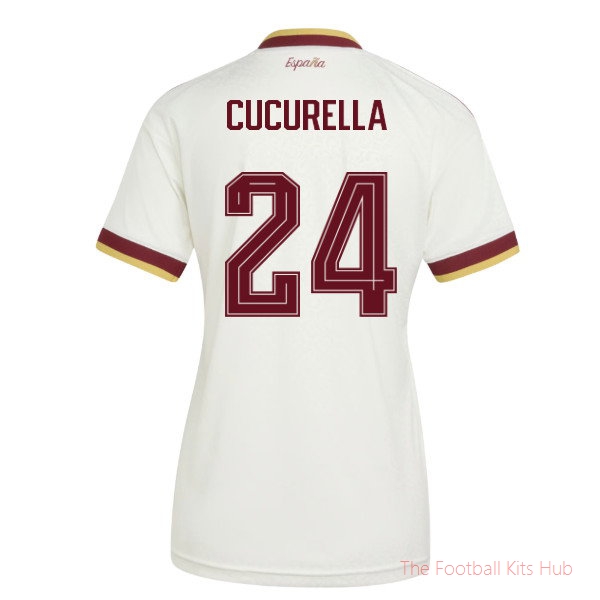 2026-2027 Spain Away Shirt (Womens) (Cucurella 24)