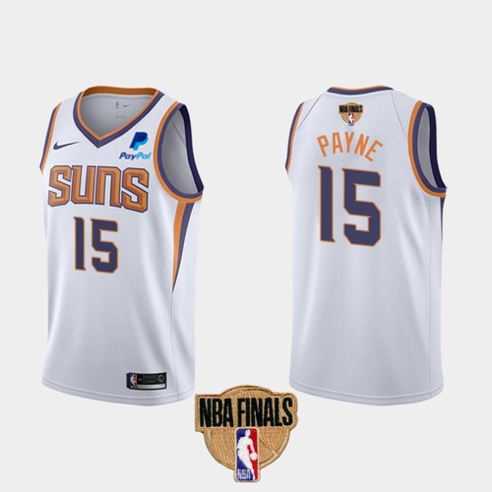 Performance Affordable Men's Suns #15 Cameron White Basketball Jersey