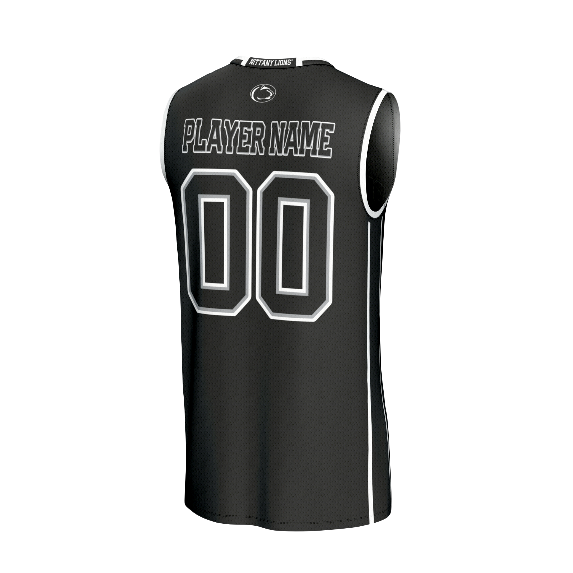 [NJP] Penn State Nittany Lions GameDay Greats Youth NIL Pick-A-Player Lightweight Men's Basketball Fashion Jersey - Black