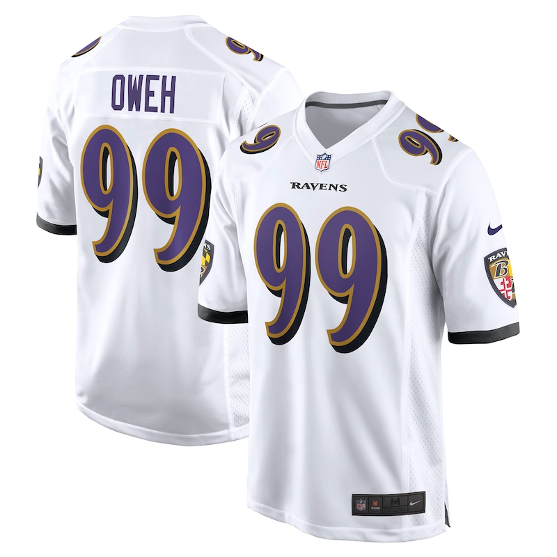 None Odafe Oweh Baltimore Ravens Championship Contender Collector's...