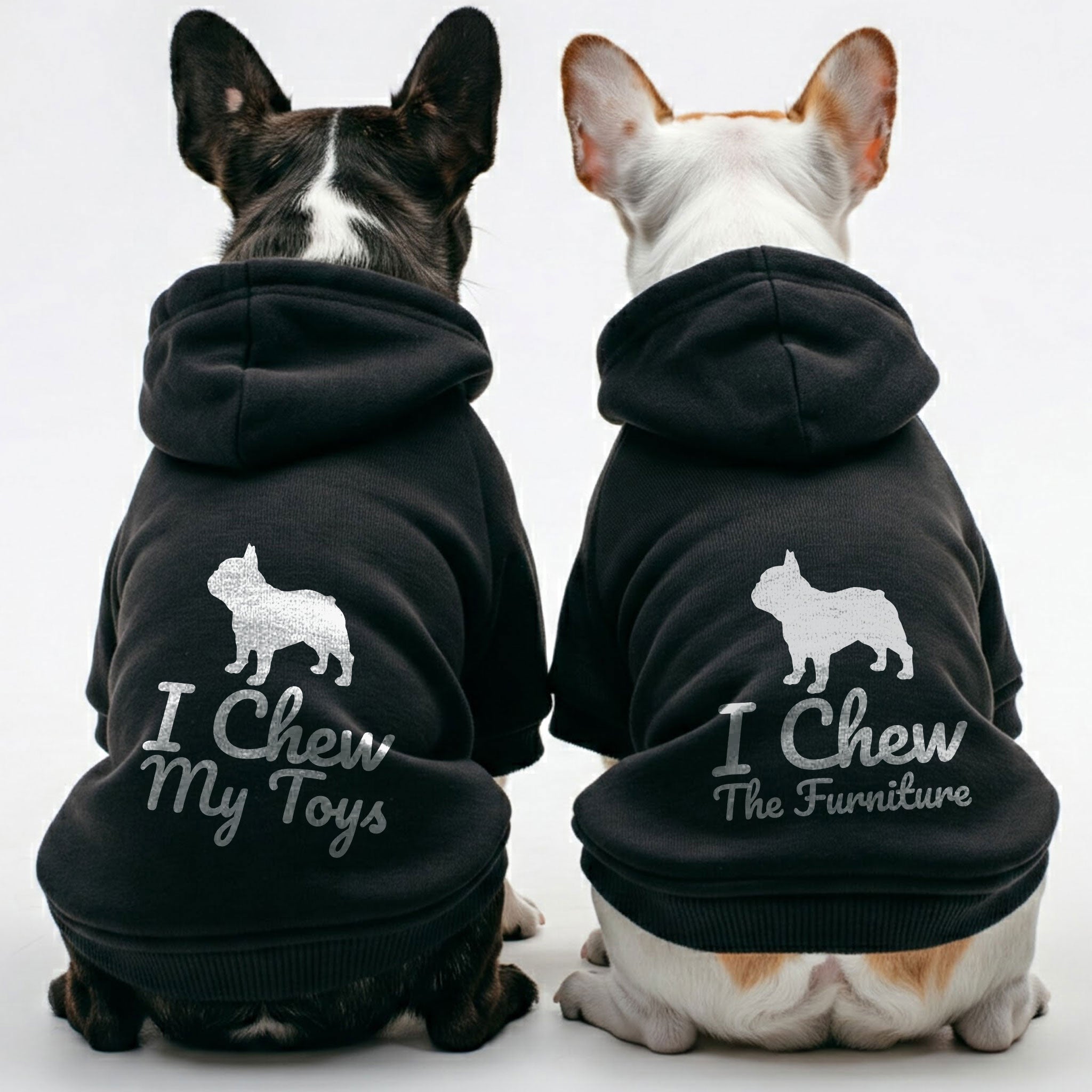 Frenchie-Fan I Chew My Toys And I Chew The Furniture - Matching Frenc...