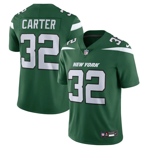 None Michael Carter Limited Jersey - Green | NFL Player Jersey