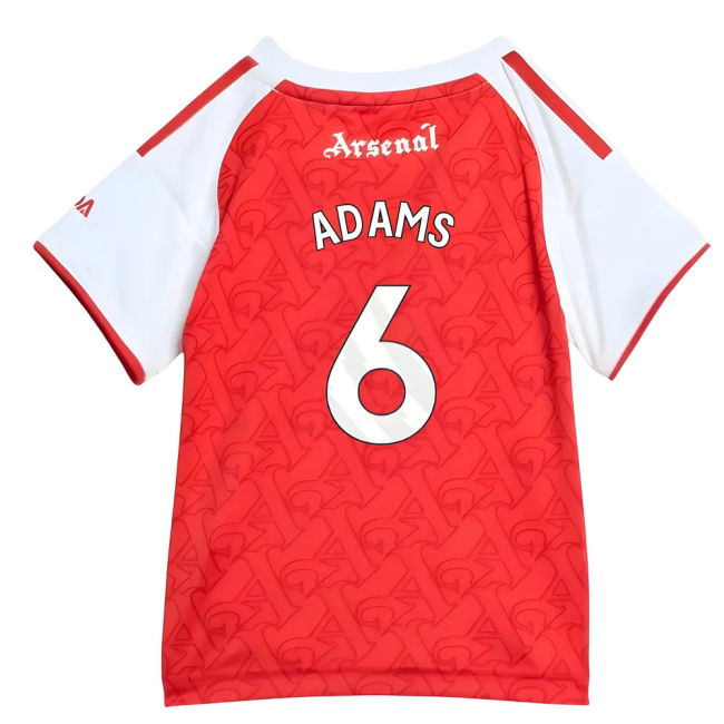 2025-20 Arsenal Official Home Soccer Jersey Adams #6 L M S
