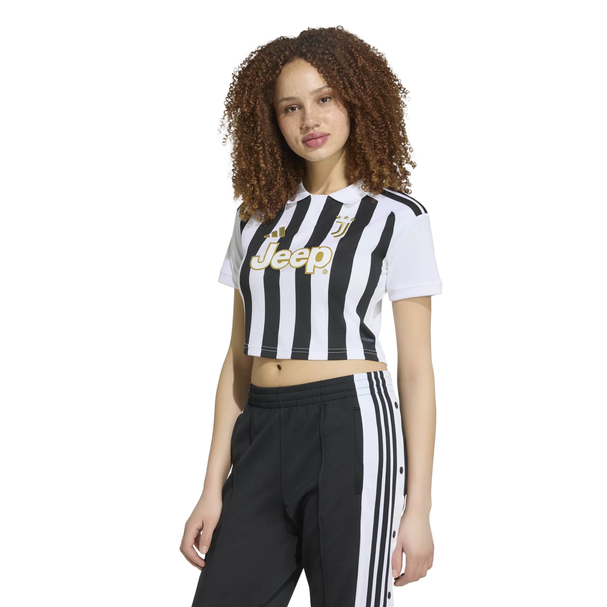 [SJH] Youth Juventus Women's 2026/27 Home Cropped Replica Jersey - White