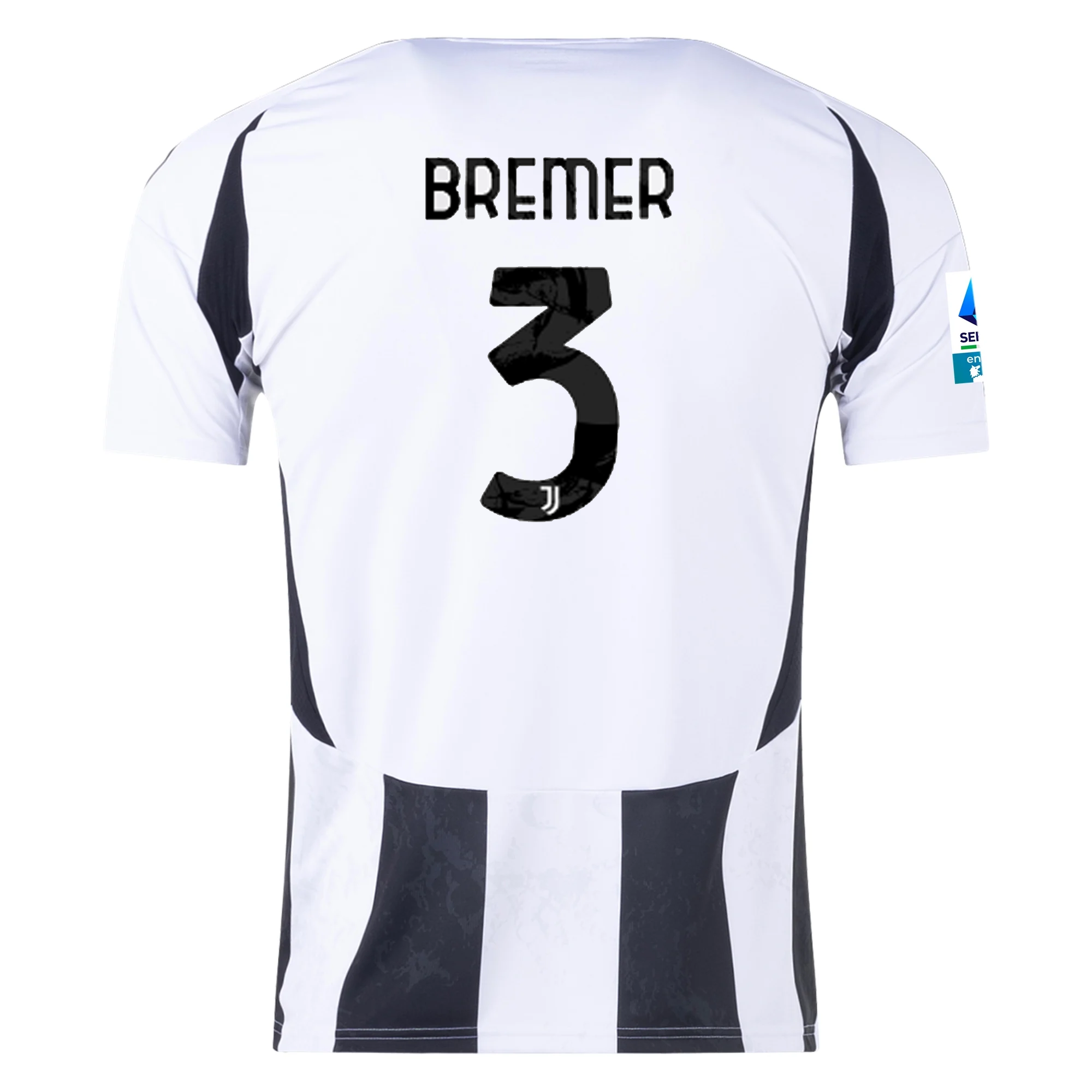Juventus Bremer 2024-2025 Ser Home Jersey – Authentic Shirt