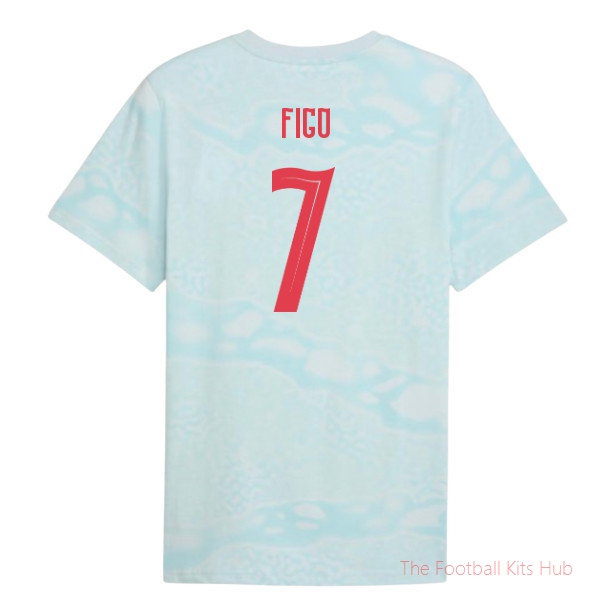2026-2027 Portugal FtblCulture Tee AOP (Sea Glass) (Figo 7)