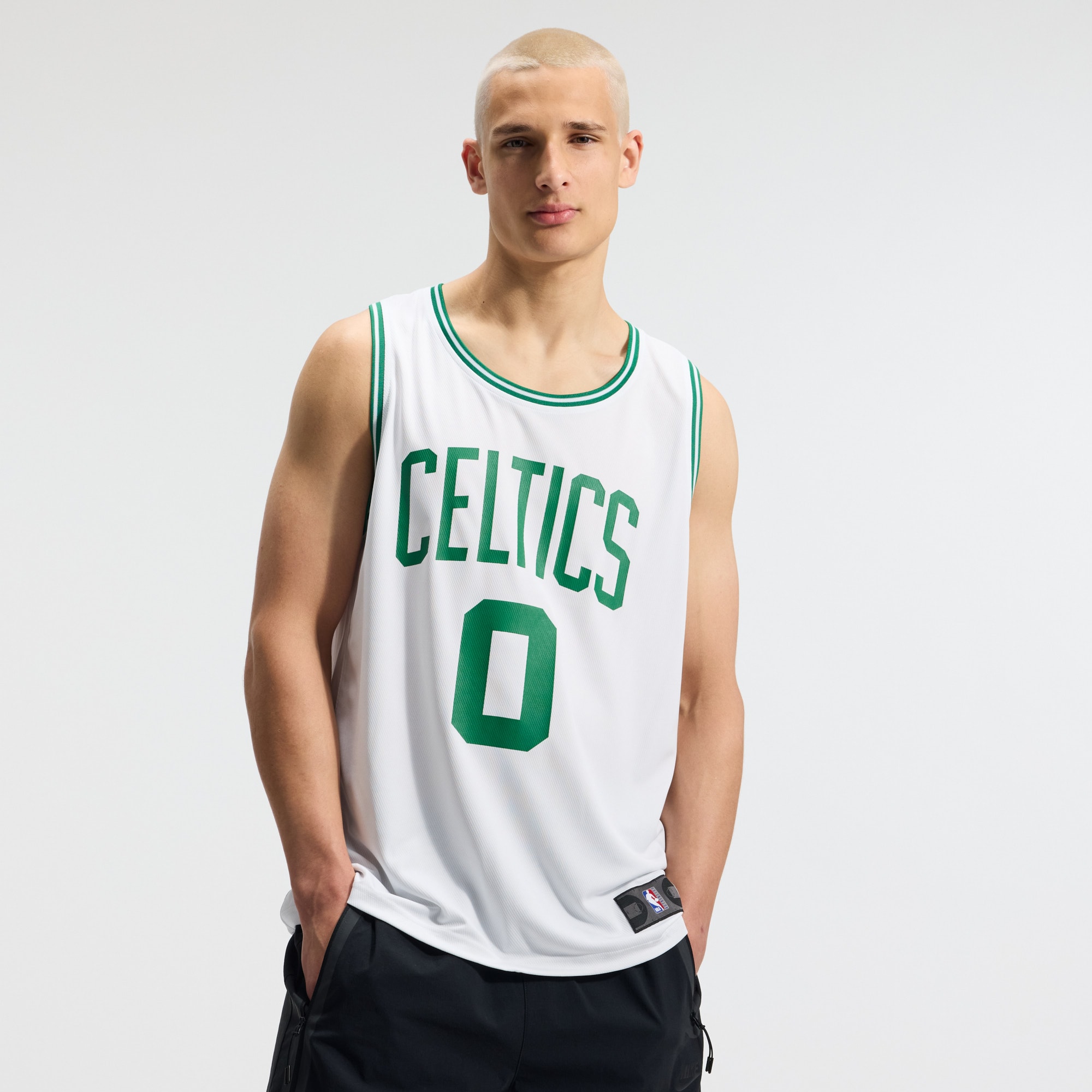 [LK] Jayson Tatum #0 Boston Celtics Fast Break Replica Player Jersey - Association Edition - White