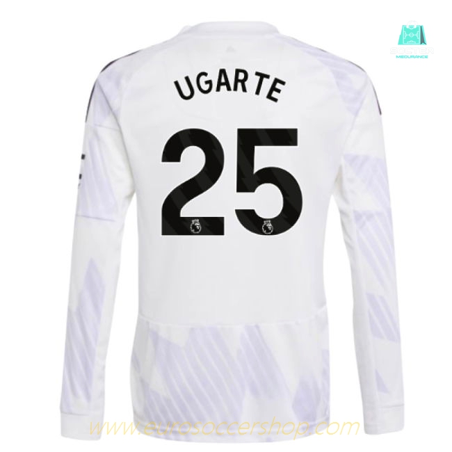 2025-2026 Man Utd Long Sleeve Away Shirt (Kids) (Ugarte 25)