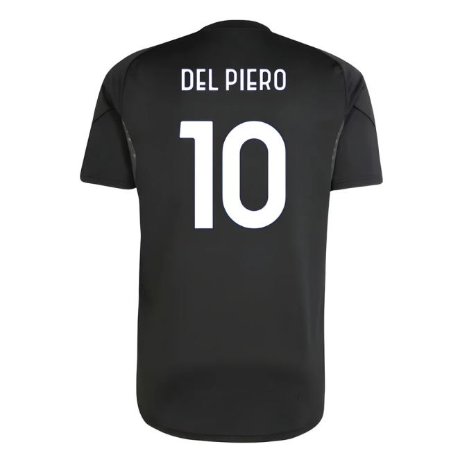 Juv Training Jersey Del Piero #10 Official Merchandise Fan Favor (v8)