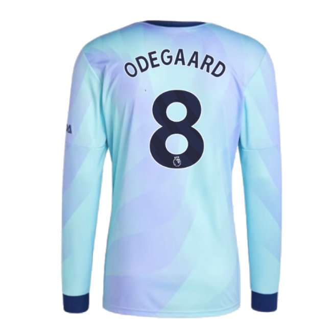 2024-20 Arsenal Third Football Jersey Odegaard Printing L S