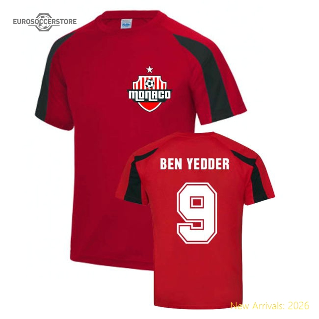 Wissam Ben Yedder Monaco Sports Training Supporter Jersey