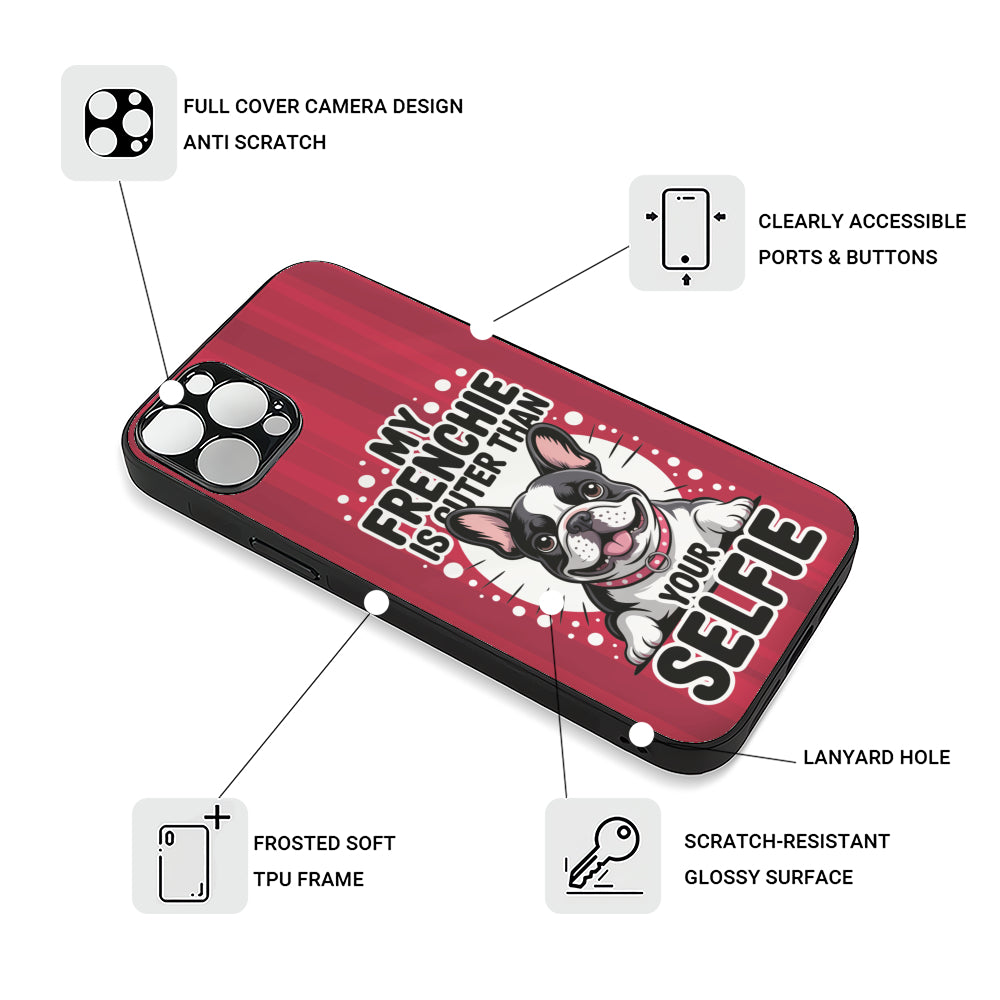 - Bulldog Inspired Luminous Phone Case Pet Owner Apparel | Stylish Look
