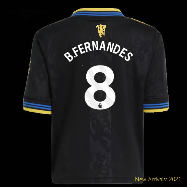 Kid-approved Football Team Mini B.fernandes Jersey 2025-2026