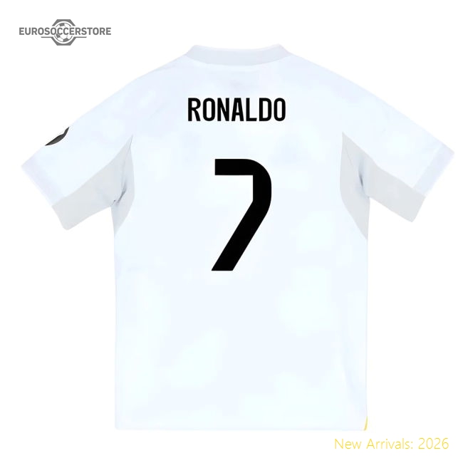 Genuine 2025-2026 Real Madrid Home Youth Kit (Ronaldo 7)