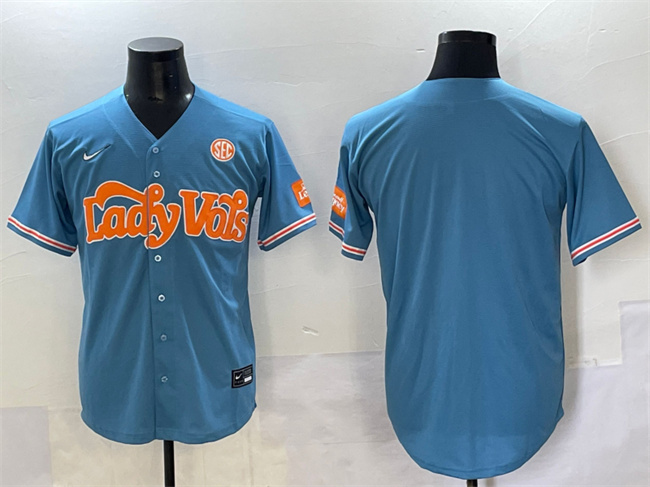 Men's None Blue 2024 moisture wicking None #None official Jersey