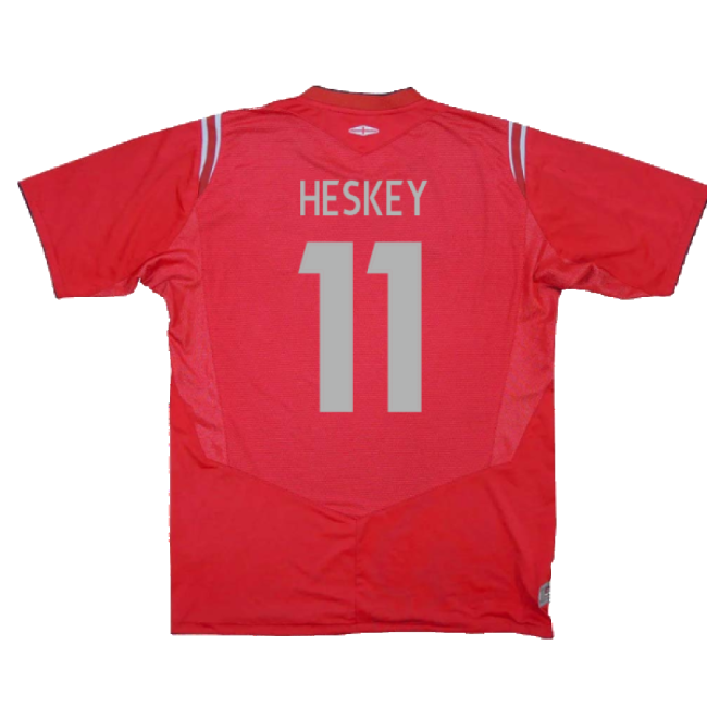 England Away Football Shirt World Cup (Heskey 11)