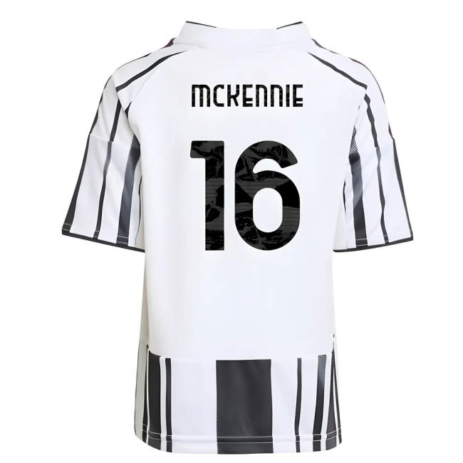 2025-2026 Juventus Home Mini Kit (McKennie 16)