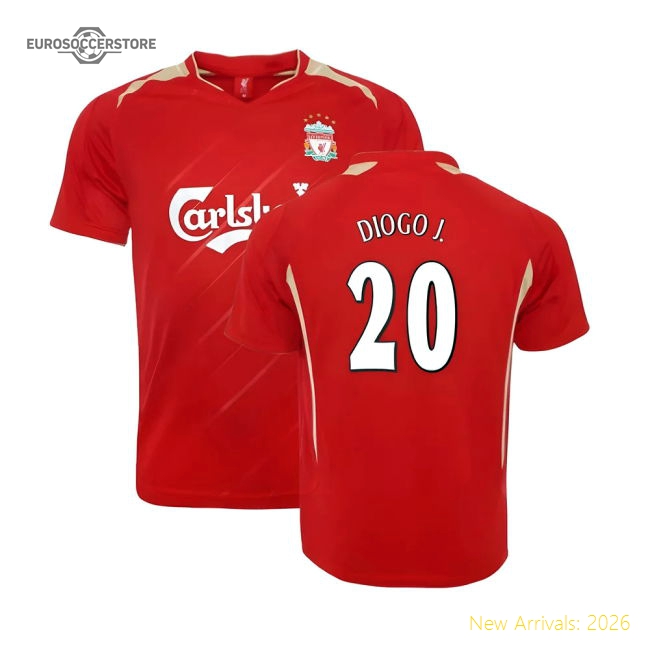 Luxury Shirt Liverpool Diogo J. Jersey 2025-2026 Stretchy