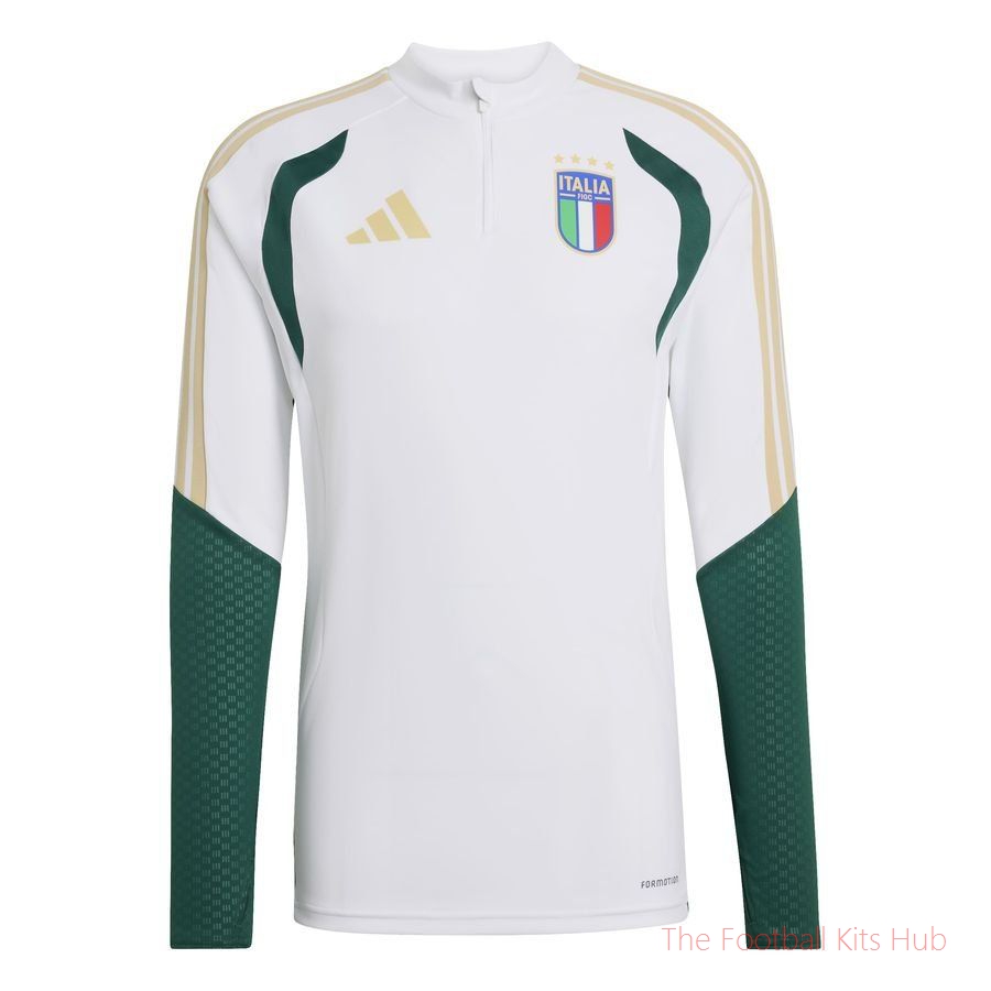 Italy Training Shirt Tiro 26 - White/Core Green
