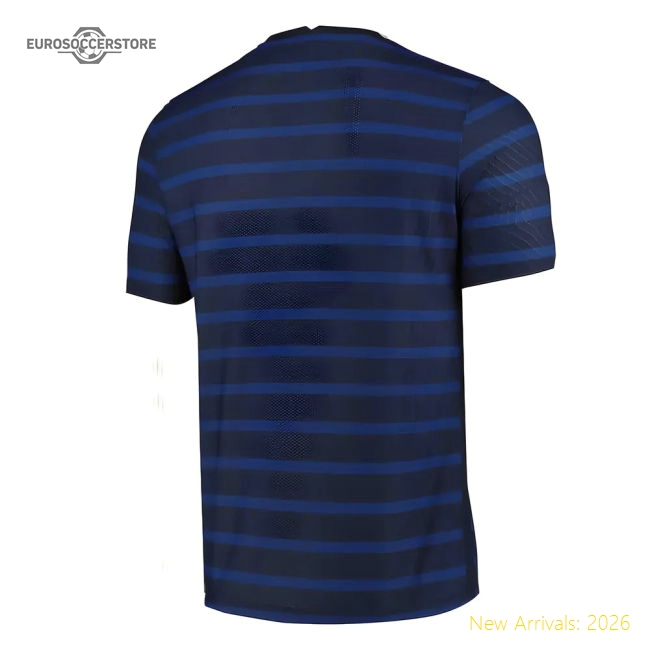 France 2020-2021 Authentic Home Shirt (fra) Athletic Modern