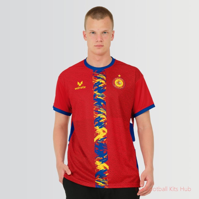 Spain Legacy Football Jersey Red (Wolvate) Adult Short Sleeve
